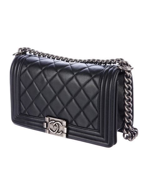 chanel boy old medium flap bag|chanel boy bag inside.